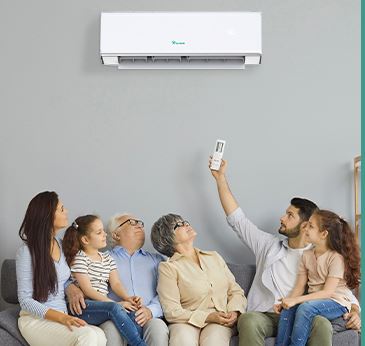 2 Green Lights on Mitsubishi Mini Split