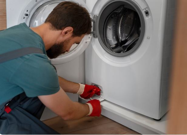 lg washer makes noise when spinning