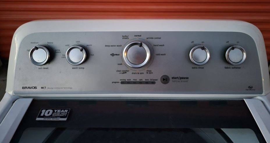 Maytag Bravos MCT Washer Diagnostic Mode