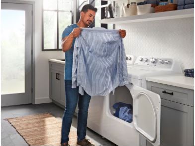 What causes a Maytag dryer to beep but not start