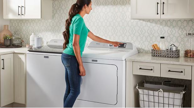 maytag dryer start button not starting