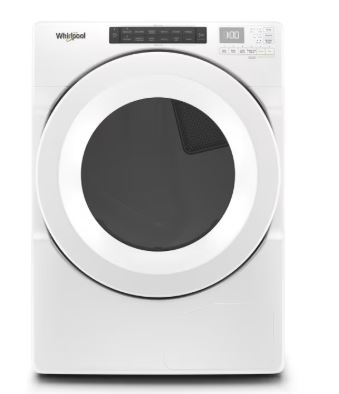 whirlpool duet dryer reset