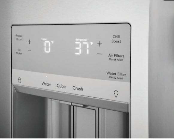 How long does it take to fill a glass after replacing the water filter