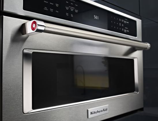 KitchenAid microwave reset