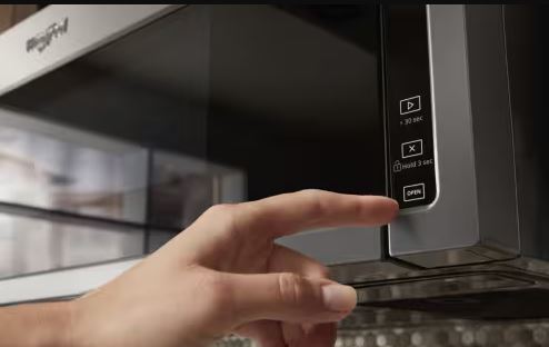 microwave start button not working