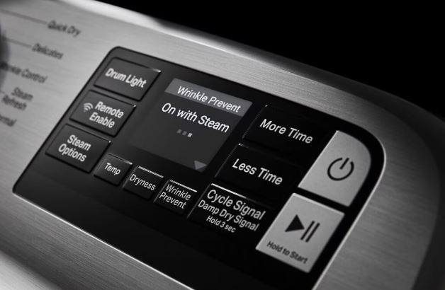 Why does my Maytag Centennial dryer run but produce no heat