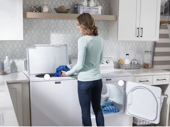 maytag bravos washing machine won't spin