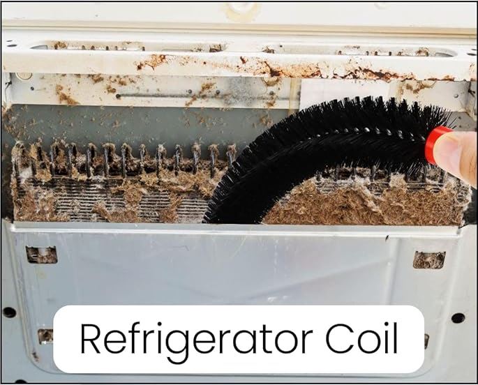how to clean refrigerator coils