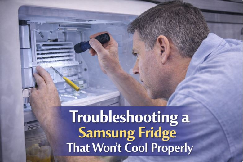 Key steps to troubleshooting a non-cooling Samsung refrigerator