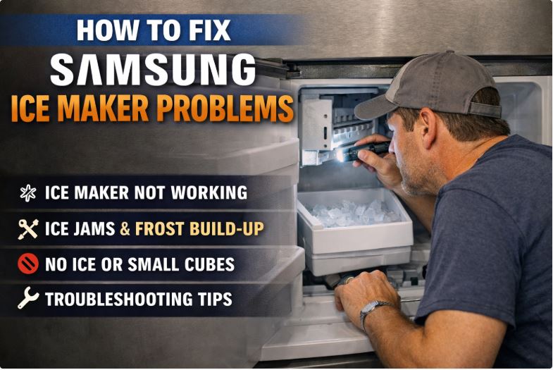 How to fix common Samsung ice maker problems in simple steps