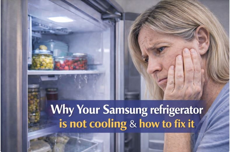 Issues to check and troubleshoot when a Samsung refrigerator stops cooling