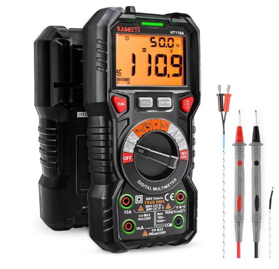 Measure your fridge's electrical continuity using a multimeter