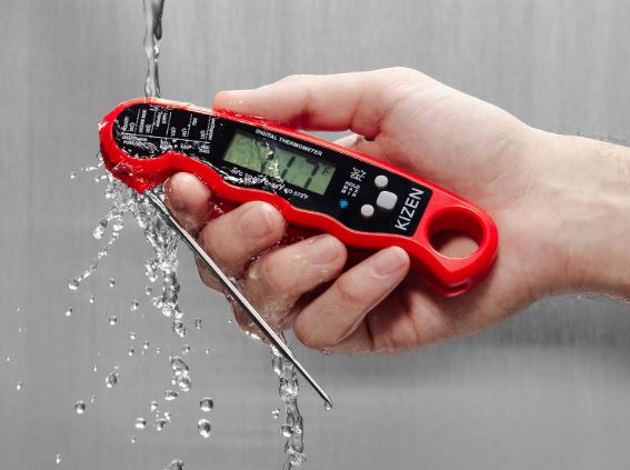 Test home appliance temperature using the KIZEN Instant Read Meat Thermometer Digital
