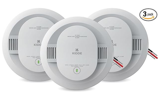 Detect smoke and carbon monoxide using the Kidde Smoke and Carbon Monoxide Detector
