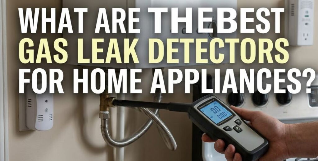 Discover the best tools to detect gas leaks at home