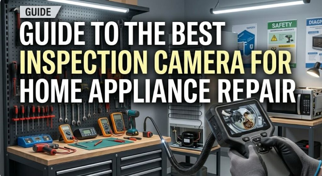 Discover the best inspection cameras to diagnose issues with your home appliances