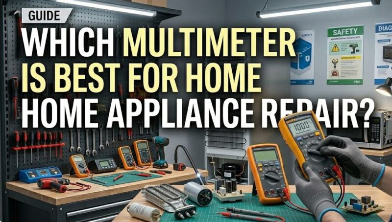 Choose the best multimeter to use on home appliance repairs