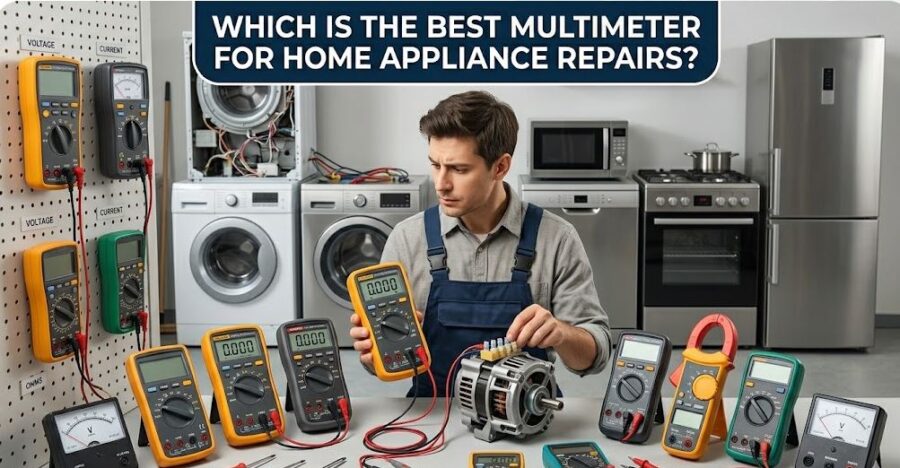 Learn about the best multimeters to use at home to fix home appliances