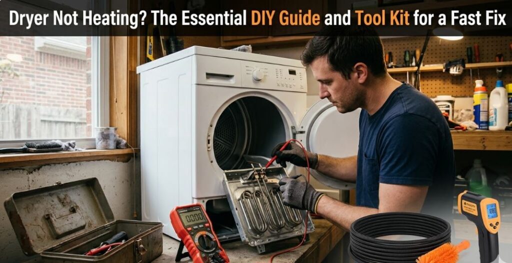 Why your dryer won't get hot and how to fix it