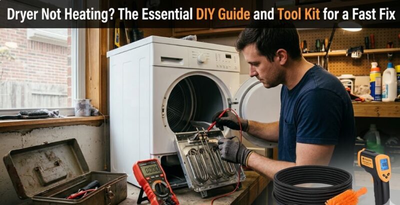 Is Your Dryer Not Heating? Here's the Essential Tool Kit Guide