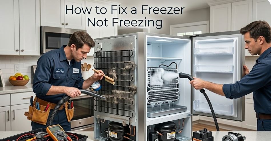 Signs your freezer is not freezing and how to troubleshoot it