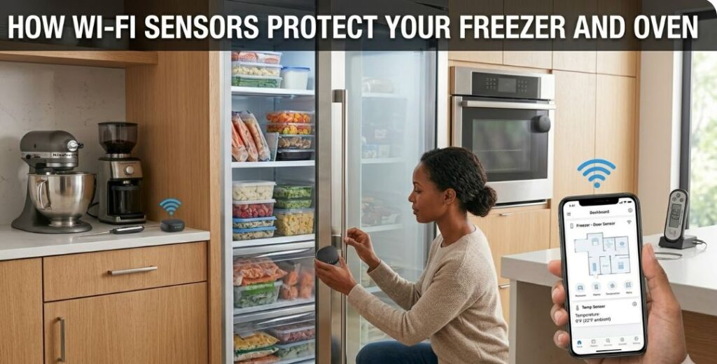 Learn how wi-fi sensors can protect your home appliances and help you diagnose them if they are broken