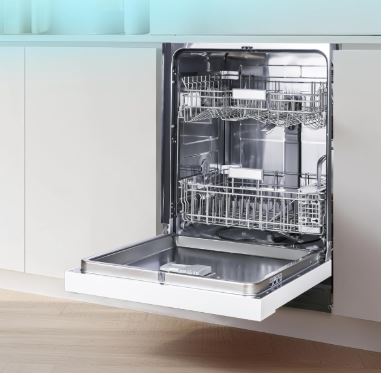 Experience low noise with the BLACK+DECKER 24 Built-In Dishwasher