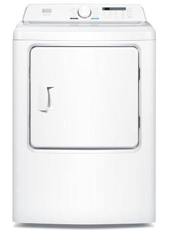 Get the BLACK+DECKER 7.0 Cu. Ft. Front Load Dryer under budget