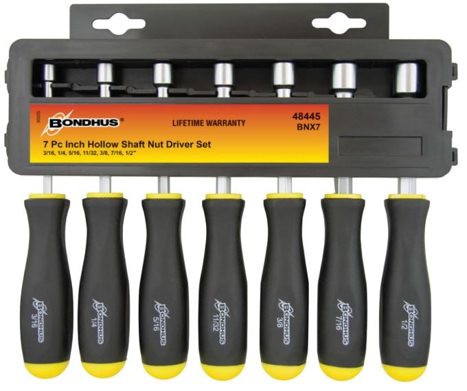 Access the interior of your home appliance using the Bondhus 48445 Hollow Shaft Nut Driver