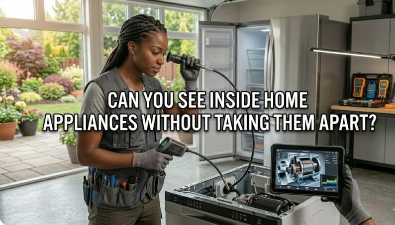 Discover what tools to use to see insidehome appliances without disassembling the appliances