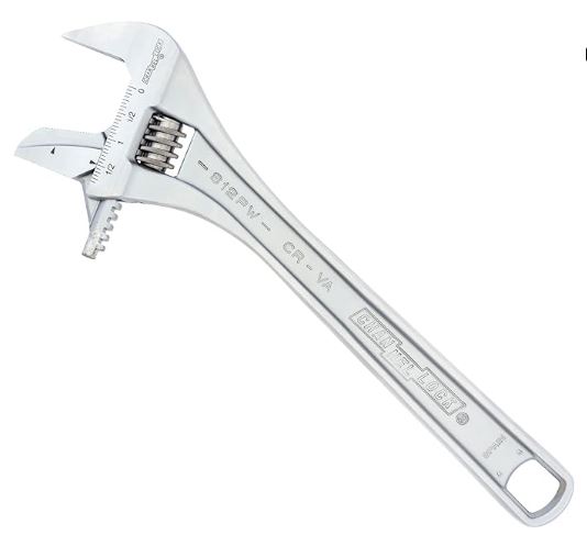 Troubleshoot home appliances using the Channellock Adjustable Wrench