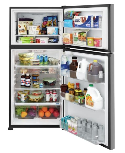 Buy the Frigidaire FFTR2045V 30 Inch Wide 20 Cu. Ft. Top Freezer Refrigerator on a budget for best cooling