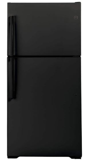 Save money with the GE GTS22KGNRBB 33 Top Freezer Refrigerator