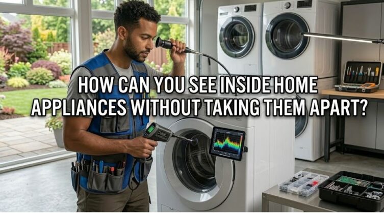 Learn how to see inside home appliances without taking them apart