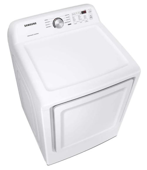 Save money with the Samsung 7.2 cu. ft. Capacity Top Load Electric Dryer