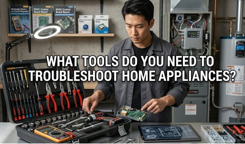 Explore the best tools to troubleshoot home appliance issues at home