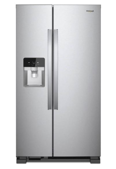 Looking for the best side by side refrigerator? Check out the Whirlpool WRS321SDHZ 21 Cu. Ft. Stainless Side-by-Side Refrigerator