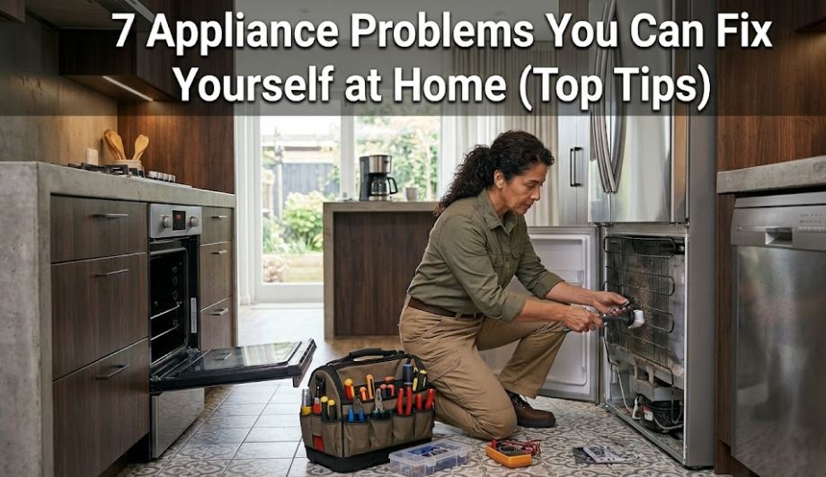 Troubleshoot common home appliance problems