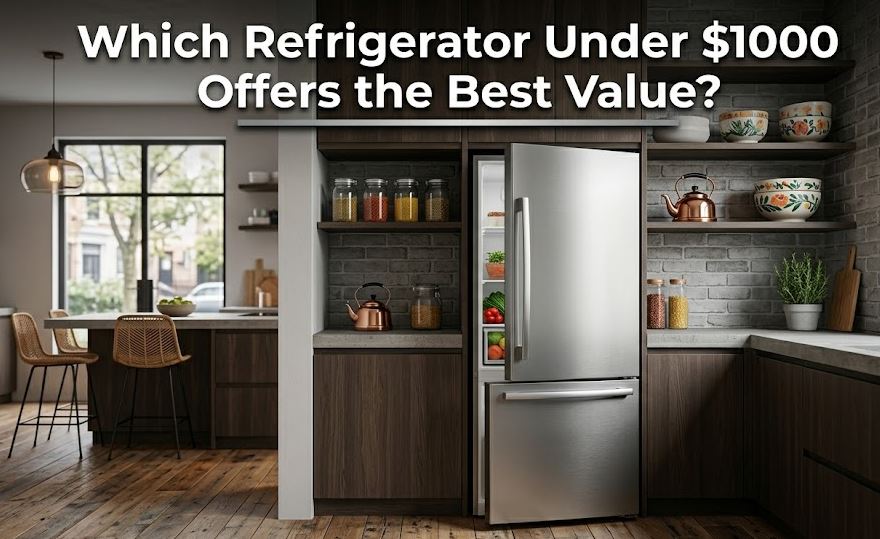 Find the best refrigerator under $1000 and save on money