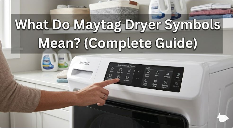 Maytag dryer symbols explained in simple terms. Understand common icons, settings, and alerts so you can choose the right cycle every time.