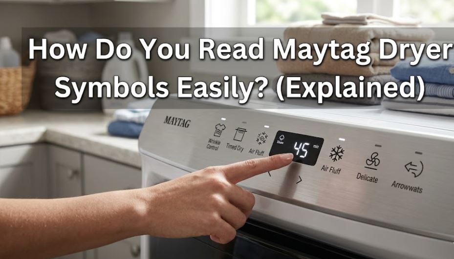 maytag dryer symbols explained: meanings and fixes