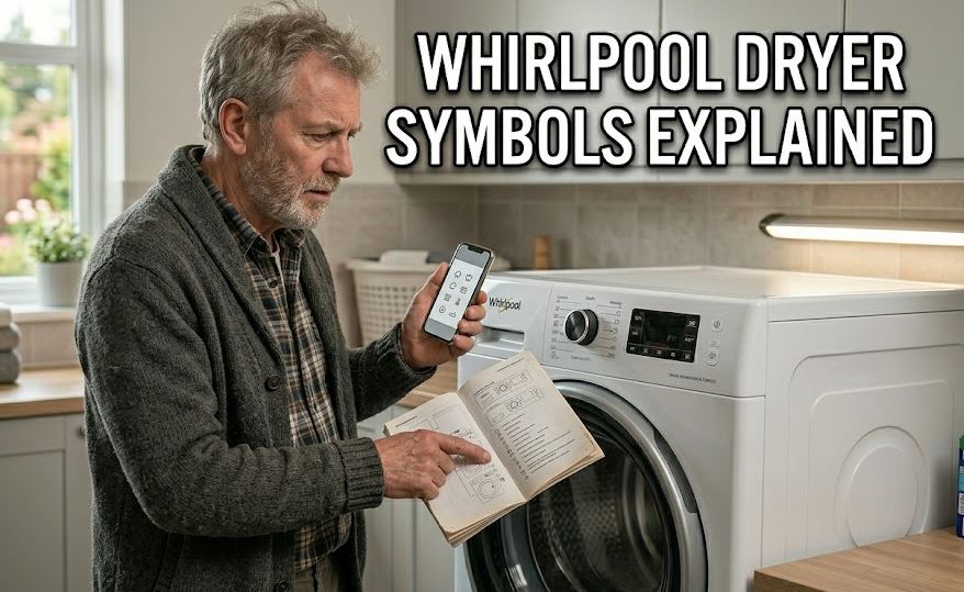 whirlpool dryer symbols explained
