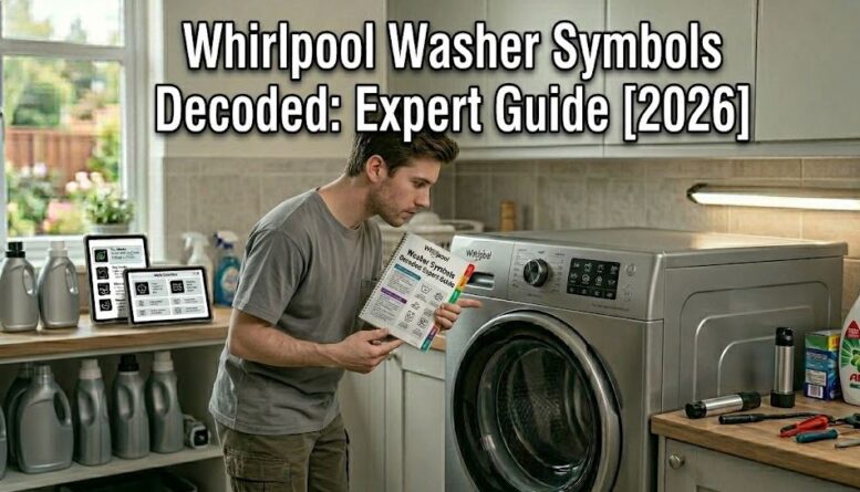 Decode the meanings of various whirlpool washer symbols