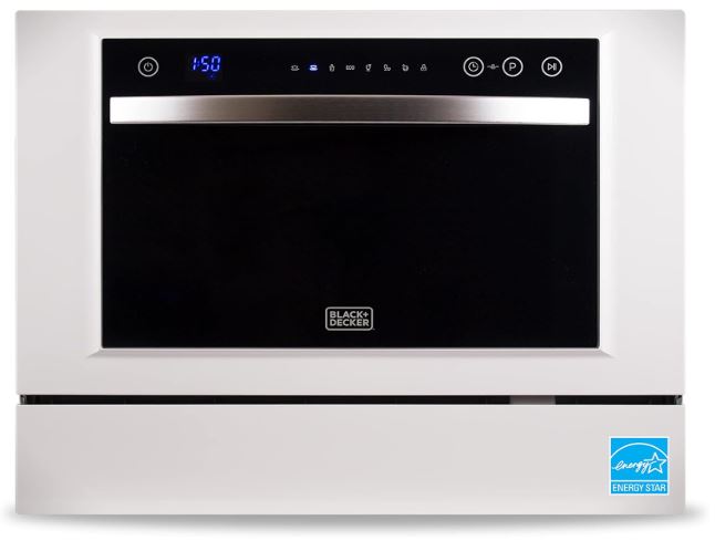 Best budget countertop dishwasher by Black+Decker