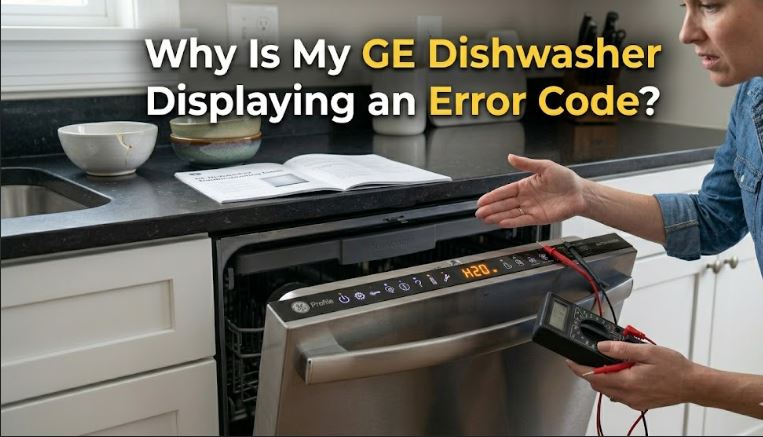 From draining issues to sensor faults, discover how to diagnose and fix common GE dishwasher error codes without unnecessary repairs.