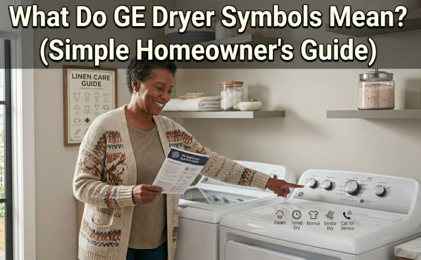 Not sure what the symbols on your GE dryer mean? Discover their functions, common settings, and tips to get the best drying performance.