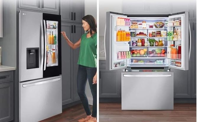 Best LG french door smart refrigerator
