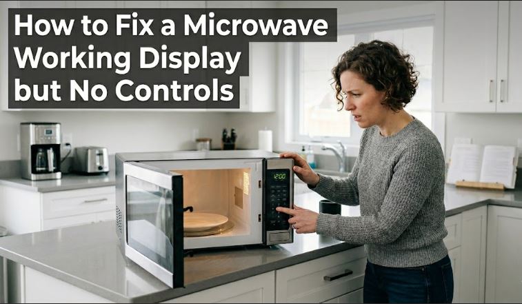 If your microwave screen lights up but the buttons won't respond, discover the most likely causes and potential solutions.