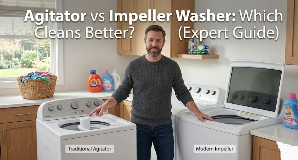 Agitator or impeller washer—which is right for your laundry needs? Learn how they compare in cleaning power, efficiency, and clothing care.