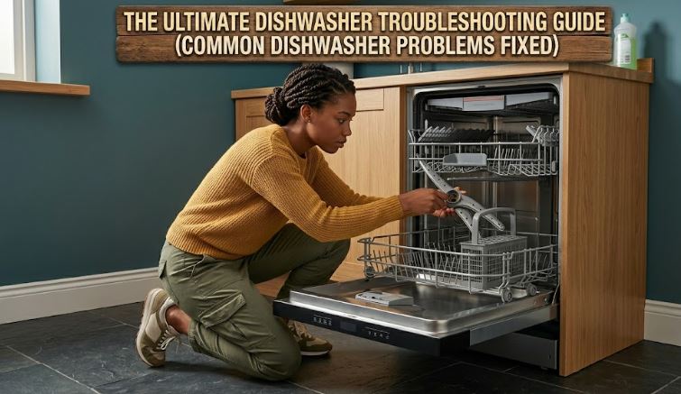 This dishwasher troubleshooting guide covers everyday dishwasher issues, possible causes, and practical fixes to help restore performance fast.